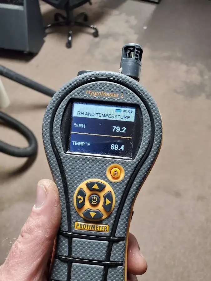 Moisture meter humidity assessment for Fire & Smoke Damage Restoration in North Lauderdale